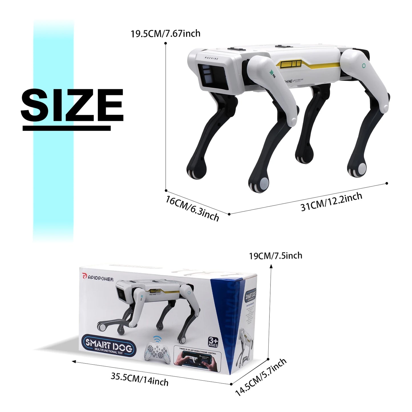 Interactive AI Robot Dog™